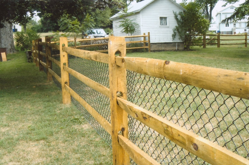 Split Rail Fence Installation Knoxville